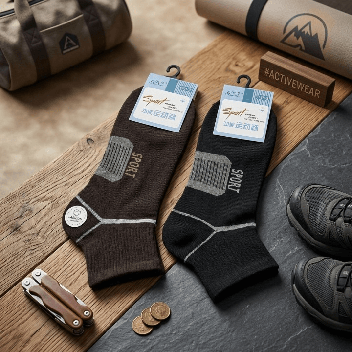 2 Pair Men Cut Socks Comfortable Breathable Low Cut Socks for Daily Wear Soft Stretchable and Durable Design