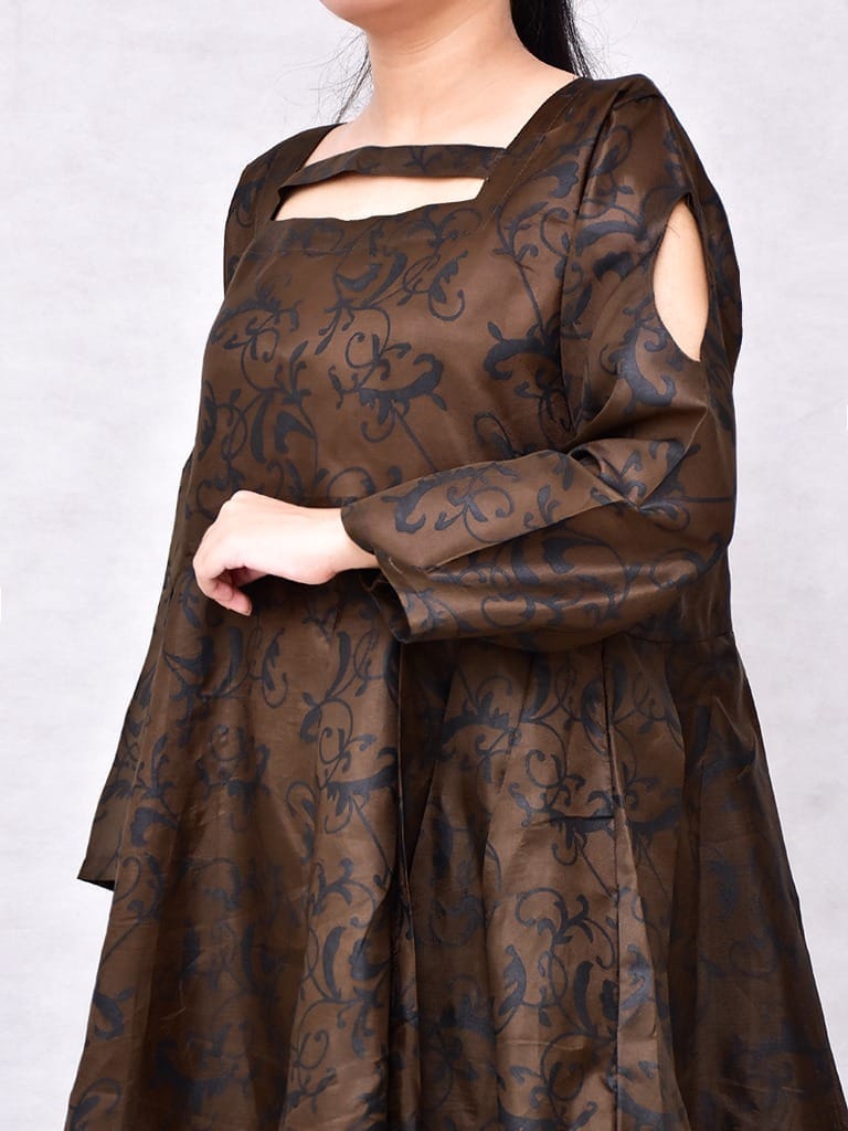 2 Pcs Women Katan Silk Mexi