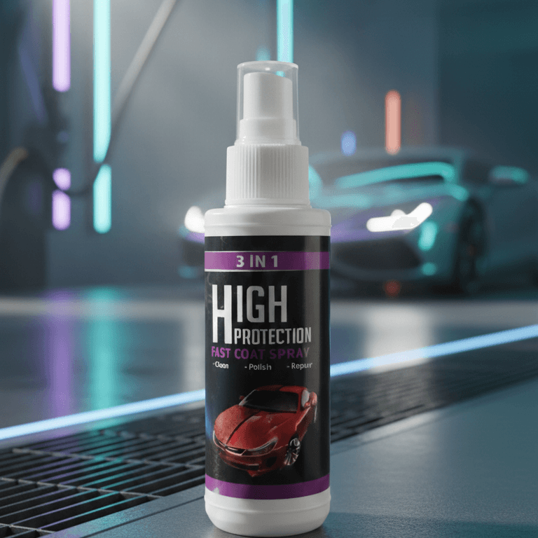 3 In 1 High Protection Quick Car Coating Spray, Ceramic Car Coating Spray Crystal Coating For Car