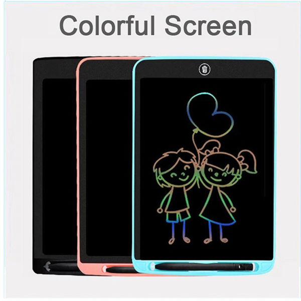 ( 8.5 / 10inch ) - LCD Writing Drawing Tablet | Kids Learning Table - Multi color (Random color)