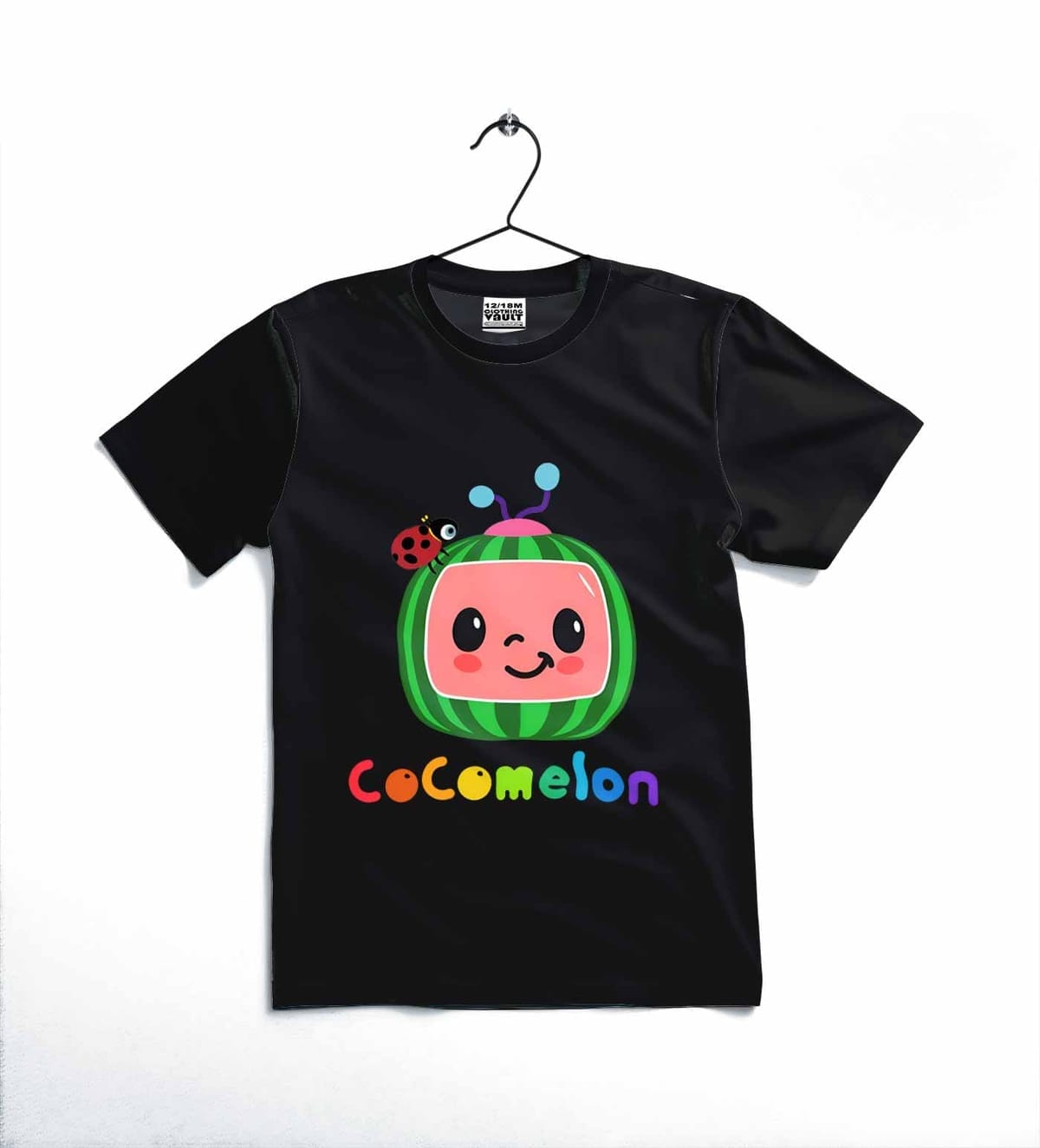 COCOMELON Printed T-Shirt | Cotton Jersey | Kids Casual Wear | Comfortable & Stylish