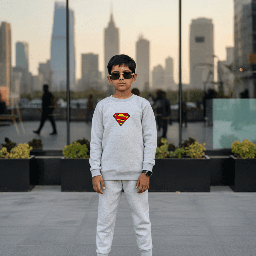 Cool Kids Tracksuit | Winter Casual Sweatshirt & Trouser Set for Boys & Girls – Warm, Comfy & Stylish Winter Outfit FOR BABY AND KIDS