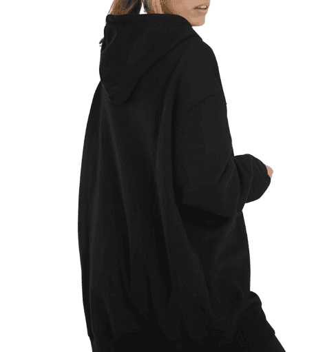 Eagle Logo Black Premium Quality Hoodie For Men & Women