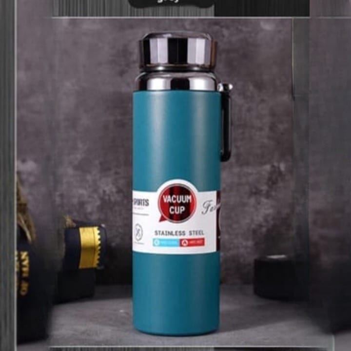 Elegant 800ml/1000ml Thermal Stainless Steel Bottle – Vacuum Insulated Leakproof Water Bottle | Random Color