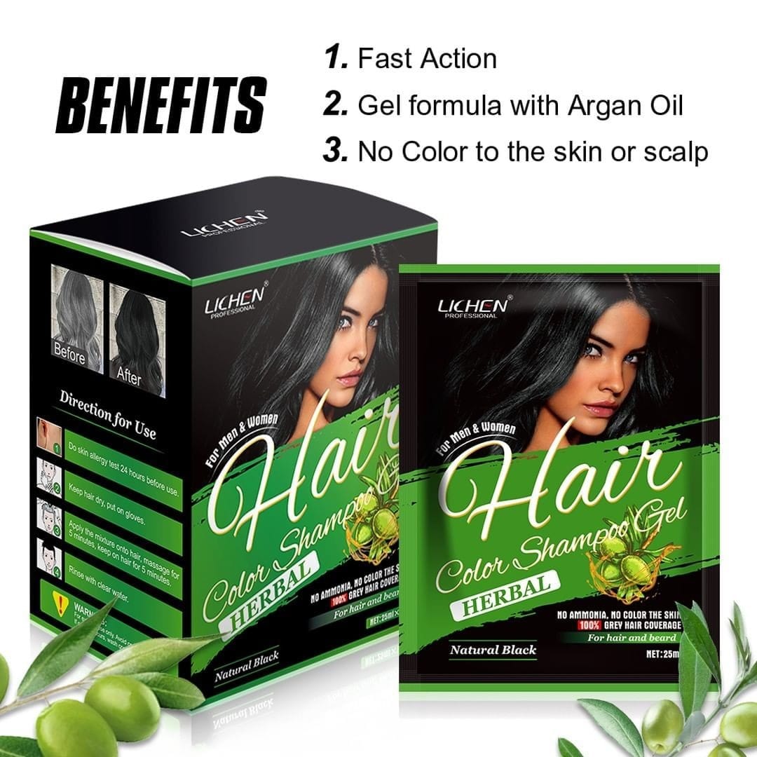 Hair Color Gel – Long-Lasting Natural Hair Dye with Smooth Coverage & Shine 250 ml