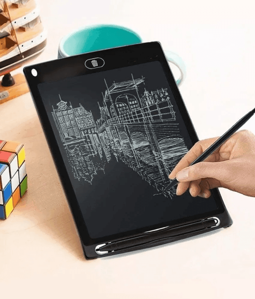 Hardbound MULTI COLOUR LCD Writing Pad LCD Tablet