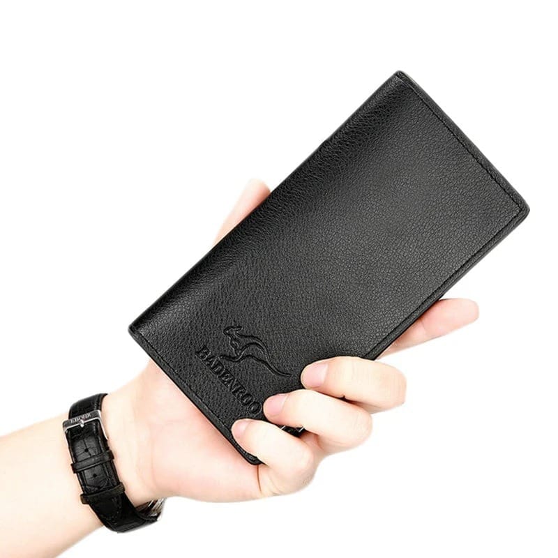 Kangro Brand Vintage PU Leather Long Wallet and Fold Leather Wallet for Men - View 4
