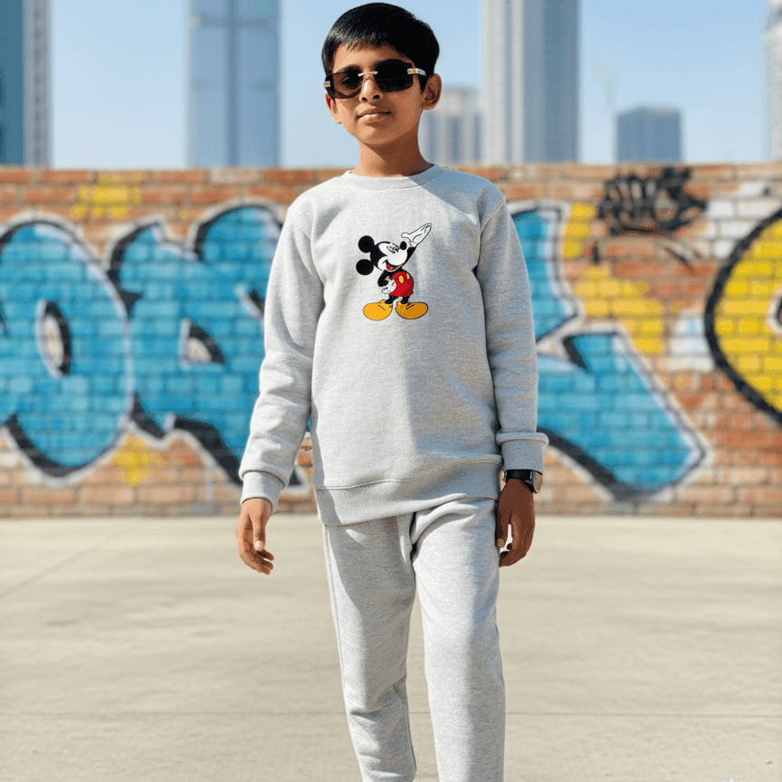 Kids 2-Piece Tracksuit | Sweatshirt & Sweatpants Set for Boys & Girls – Comfortable Outfit for Spring, Fall & Winter FOR BABY AND KIDS