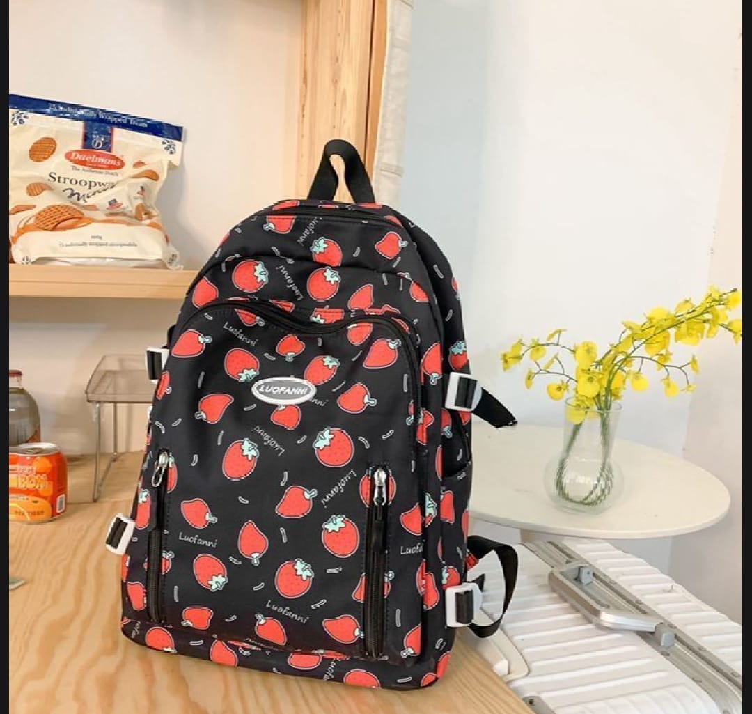 Korean Stylish Backpack for Girls | Cute & Trendy School, College & University Bag | Spacious, Lightweight & Durable Daily Backpack