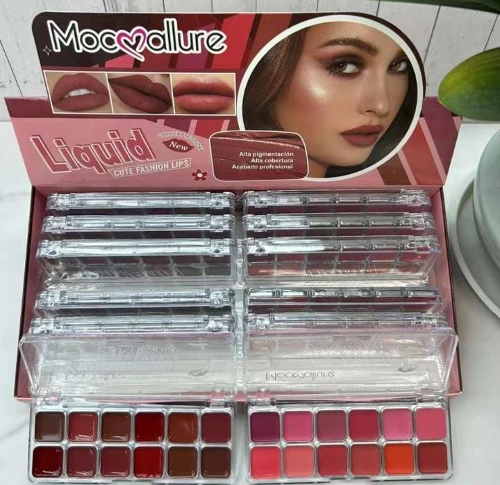 Mocallure Lipstick and Blush palette