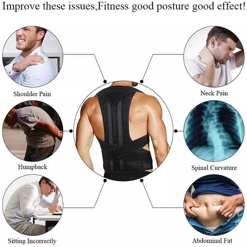 Momentum Posture Corrector For Comfortable Support While Working And Daily Activities - View 2