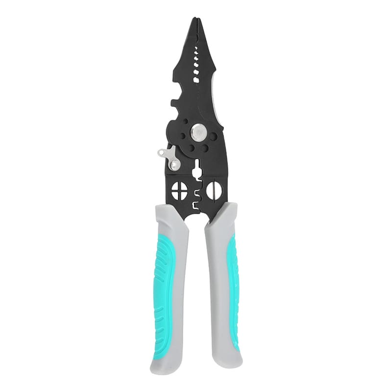 Multi-Function Wire Stripper and Cutter – 10-in-1 Electrical Hand Tool with Cutting, Stripping, Crimping & Screwdriver Functions (Random Color)