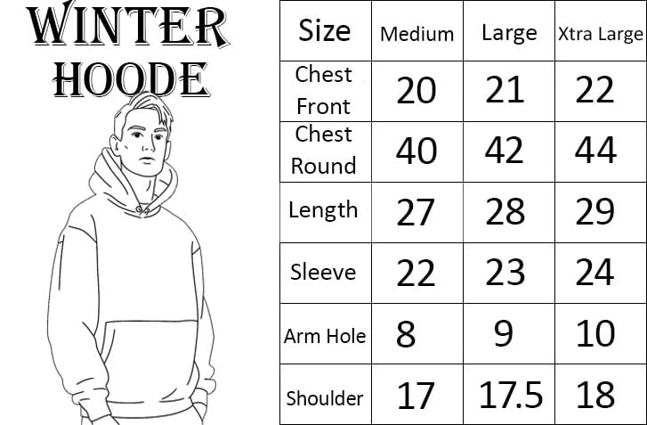 New Summer Collection Full Black Hoodie with Ghost Skull Print for Men and Boys – Comfortable, Trendy & Casual Wear