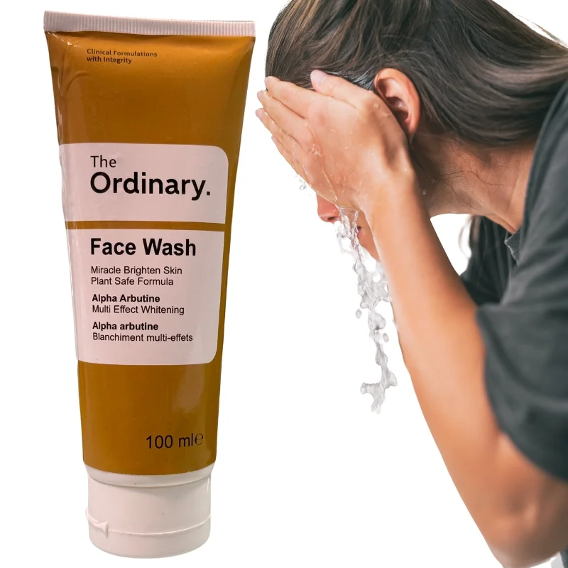 Ordinary Face Wash with Alpha Arbutin | Hydrating Cleanser for All Skin Types (100ml) - View 4