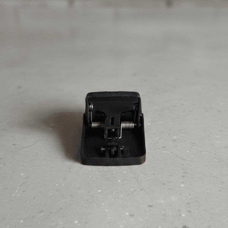 Plastic Snap Rat & Mouse Trap | Reusable Rodent Control Trap | Fast & Humane Catch