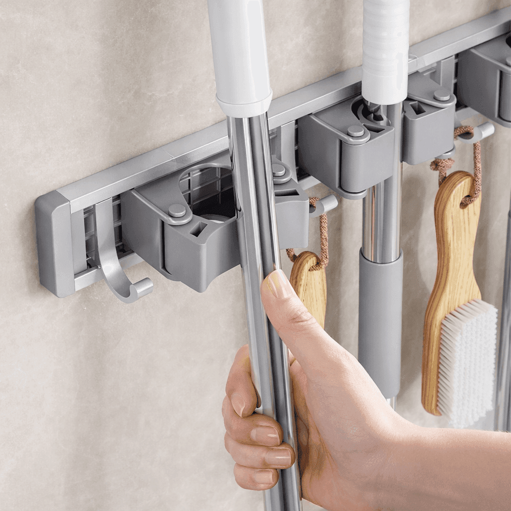 Royal Aluminium Mop & Broom Holder