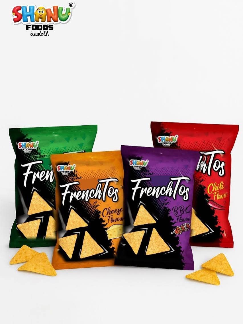 Shanu French Tos | Crispy Crunchy Snack | Bold Flavor | 1CTN x48PCS