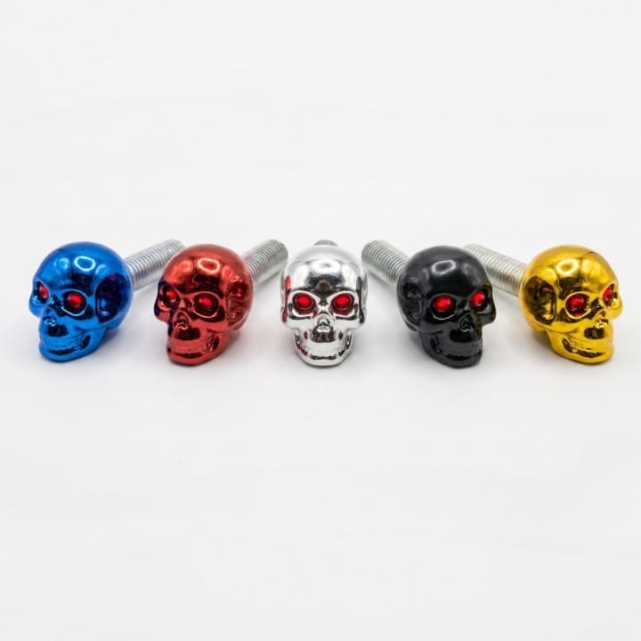 Skull Bolt Decorative Fastener – Metal Khopri Design Dumchi Bolt China