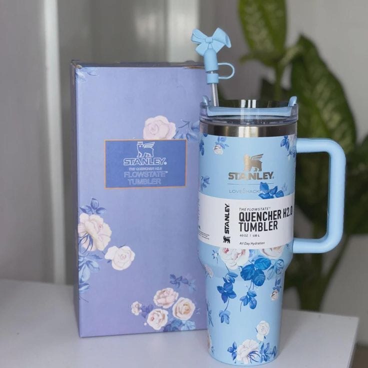 Stanley Printed Tumbler 40oz | Premium Insulated Stainless Steel Cup | 1200ml