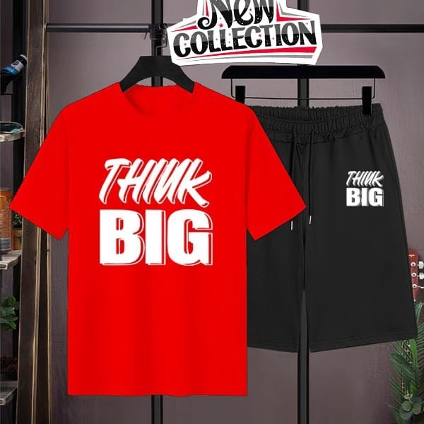 Summer Tracksuit for Men with New Luxury Design – Premium T-Shirt & Shorts Set – Comfortable Casual