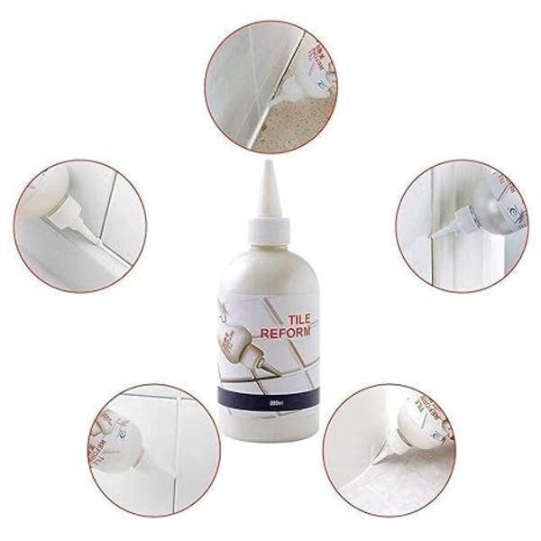 Tile Gap Filler 150ml – Easy Grout Repair & Crack Sealer (Waterproof, Quick Dry) – Pack of 1 / Pack of 3