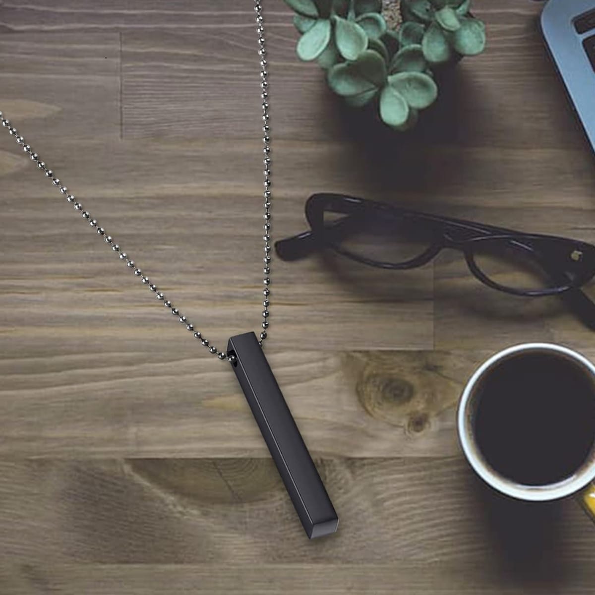 vertical bar Necklace Locket Chain for boys girls neck chain for men with locket Men`s Jeweler Pendant for men Stylish design