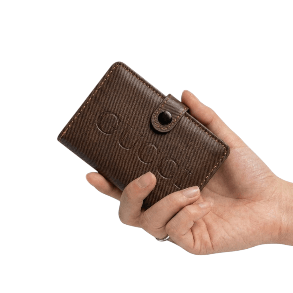 WAGLOK Slim Tuck Lock Wallet with ID Window & Cash Pocket