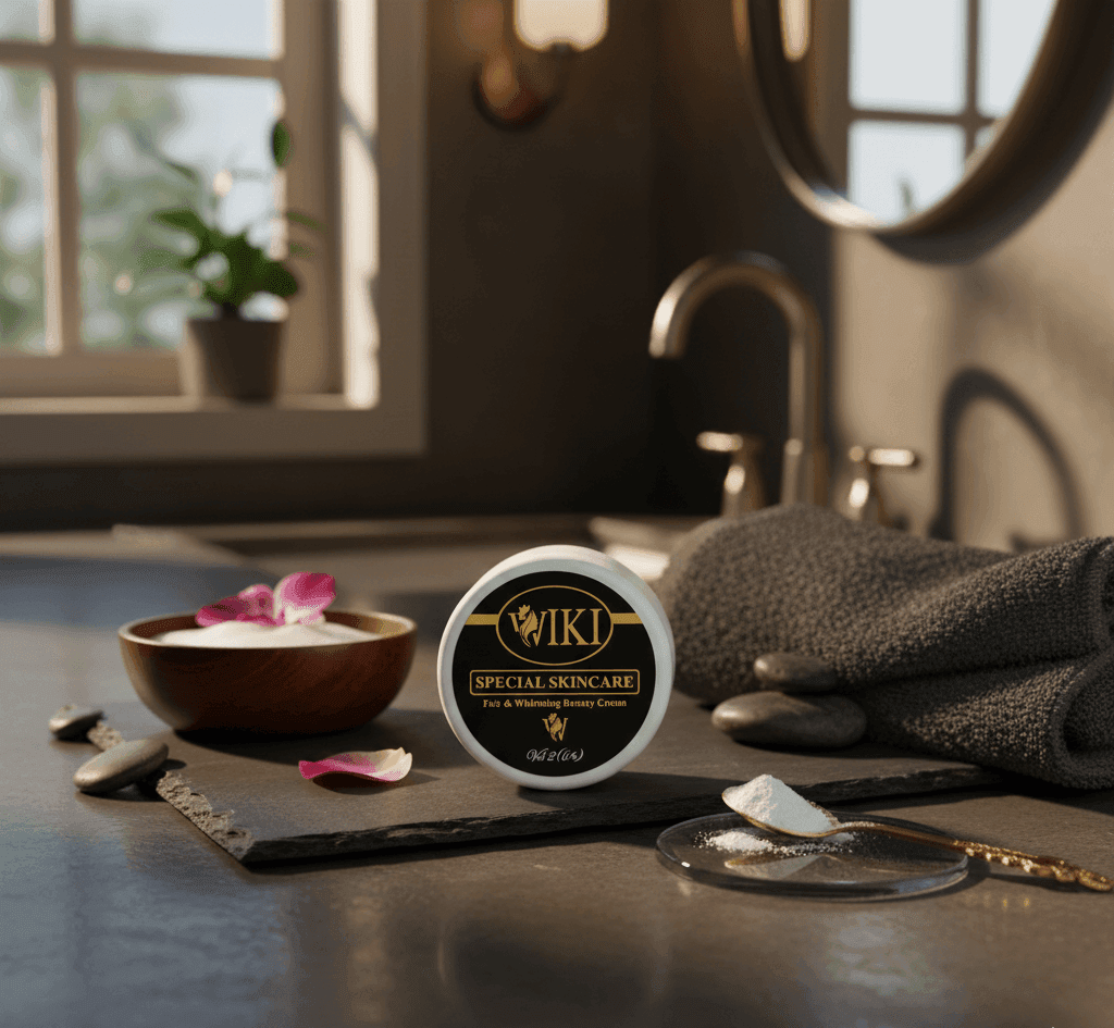 WIKI Night Cream – Black & Blue Edition | Deep Repair, Whitening, Anti-Aging & Moisturizing Night Treatment for Bright, Smooth, Glowing Skin