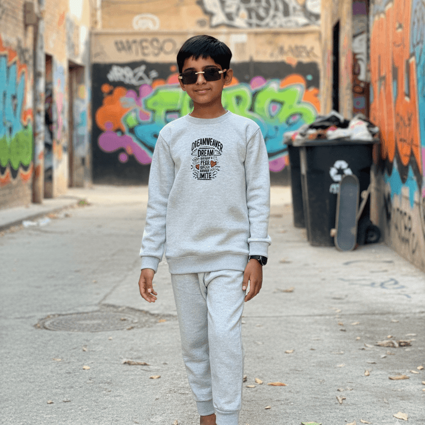 Winter Printed Tracksuits for Kids & Babies | Warm & Cozy Sweatshirt Set | Stylish Winter Clothes for Boys & Girls FOR BABY AND KIDS